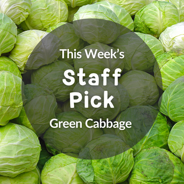 Staff Pick of the Week: Organic Green Cabbage – A Versatile and Nutrient-Packed Superfood